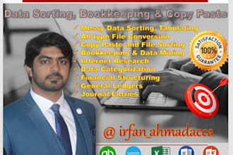 sort clean complex messy data, data entry, presentation, convert any file