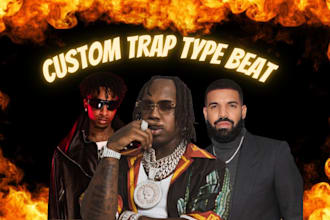 produce you any type of fire hiphop trap beat