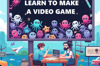 teach you how to make video games in unity