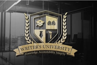 design modern university logo only 15 hours