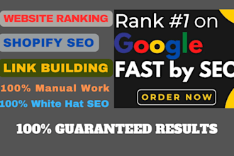 rank your website first page of google, guaranteed results