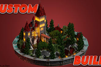 build a spawn, hub or map for your minecraft server
