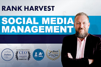 be your social media marketing manager and content creator