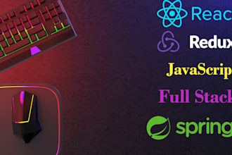 develop with javascript, react js, frontend, web development