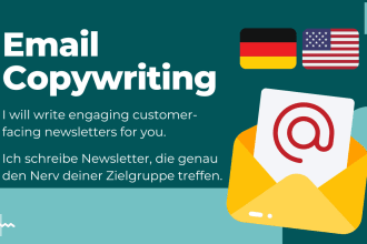 write your email newsletter copy