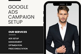 setup and manage your google ads adwords PPC campaigns