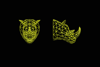 design  awesome wireframe 3d print models