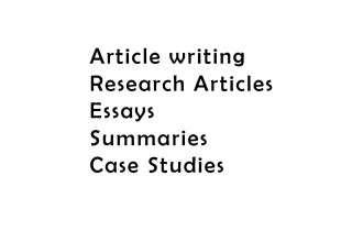 write articles essay summaries researched topics