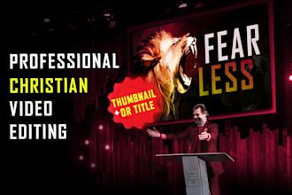 edit stunning church christian video