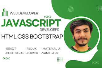 be HTML, CSS, javascript developer