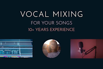 mix vocals for your song