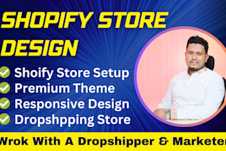 setup automated shopify store and dropshipping store