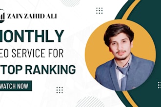 do monthly local SEO service for google 1st page ranking