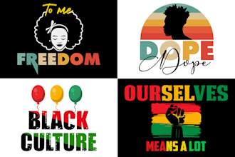design african american illustration book cover black history logo for t shirt