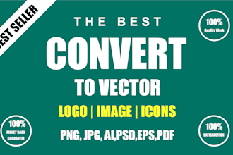 do vector tracing or convert to vector quickly