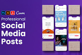 design premium facebook or instagram ad images using canva or adobe