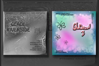 design music artwork, mixtape, album, spotify or poster