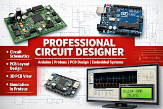 design and simulate the circuit in proteus