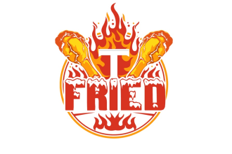 design fascinating food, fast food, BBQ, nutrition logo