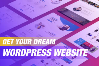 build wordpress website in elementor pro and fix as an elementor expert