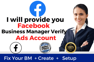 create verified business manager or ads account