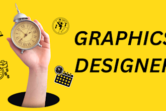 create all kind of graphic design according your mind