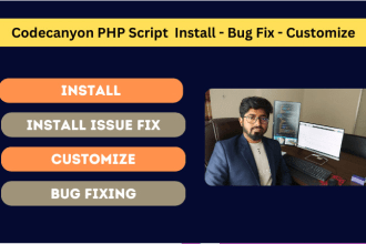 customize codecanyon script laravel, codeigniter and install