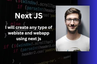 create any type of webiste and webapp using next js