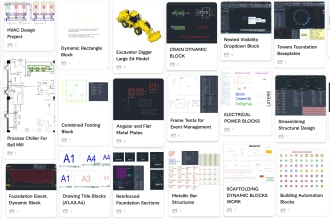 create autocad dynamic blocks for you