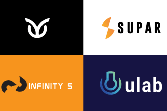 do minimalist, wordmark and text logo design