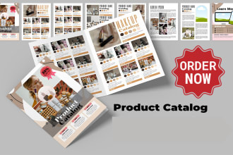 design product catalog , lookbook, catalog, sell, linesheet, brochure flyer