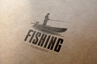 do unique outdoors hunting and fishing logo