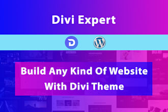 design responsive wordpress website using divi theme