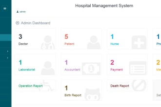 provide you ready hospital management system