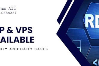 provide monthly rdp vps