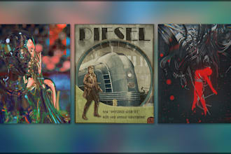 design posters and invitations for events and advertising