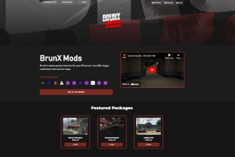 create a custom tebex rust or fivem store