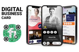 create a digital business card for all your businesses