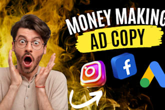 write a money making instagram, facebook and google ad copy