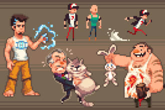 create pixel art of your choice
