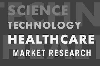 do healthcare and technology market research