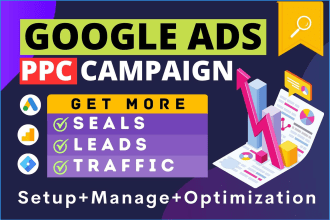 set up manage and optimize google ads PPC campaigns