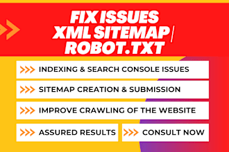 create optimise XML sitemap robots txt and submit to google