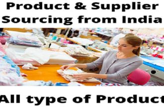 source suppliers or products manufacturers for you from india