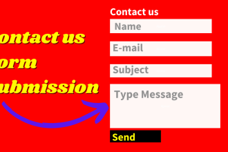 do contact us forms submission