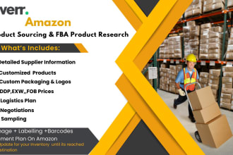 do amazon fba product research and sourcing agent from alibaba china