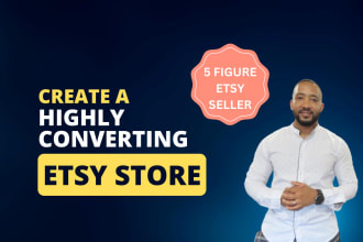 set up new etsy shop on any niche