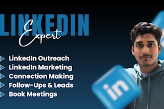 generate leads and book meetings with high response linkedin outreach