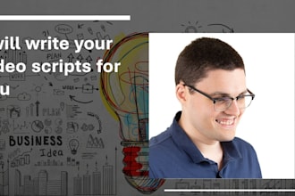 write your video scripts