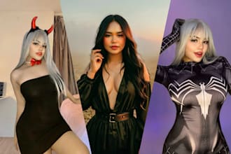be your cosplay fantasy halloween model